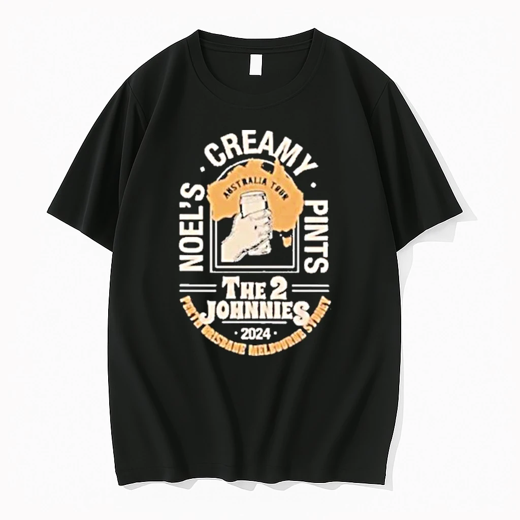 The 2 Johnnies Noels Creamy Pints Australia Tour 2024 Shirts