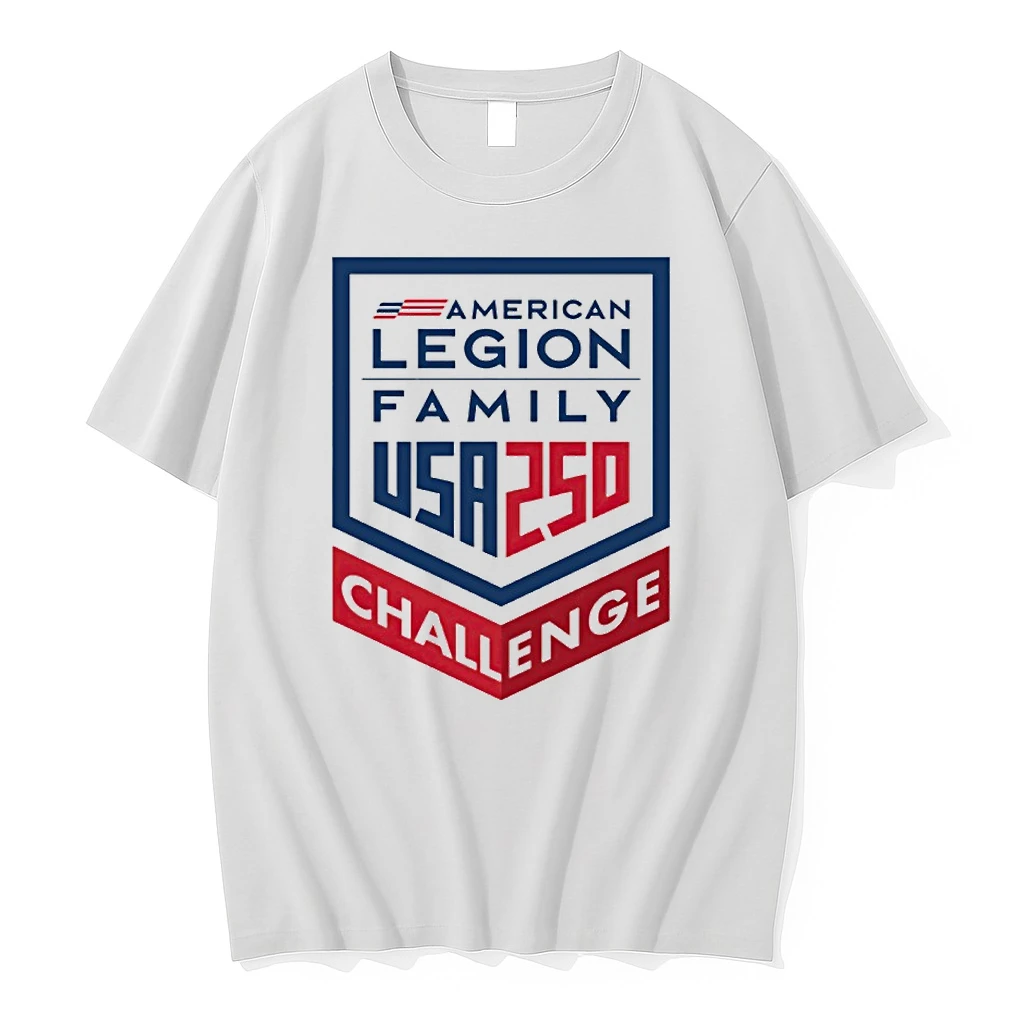 The American Legion Family Usa 250 Challenge Logo Shirts
