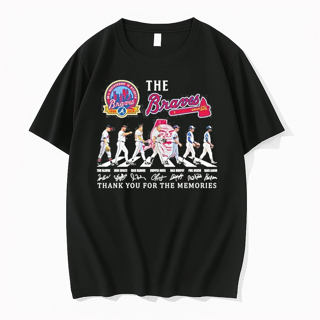 The Atlanta Braves Abbey Road 60th Anniversary 1966 2026 Shirts