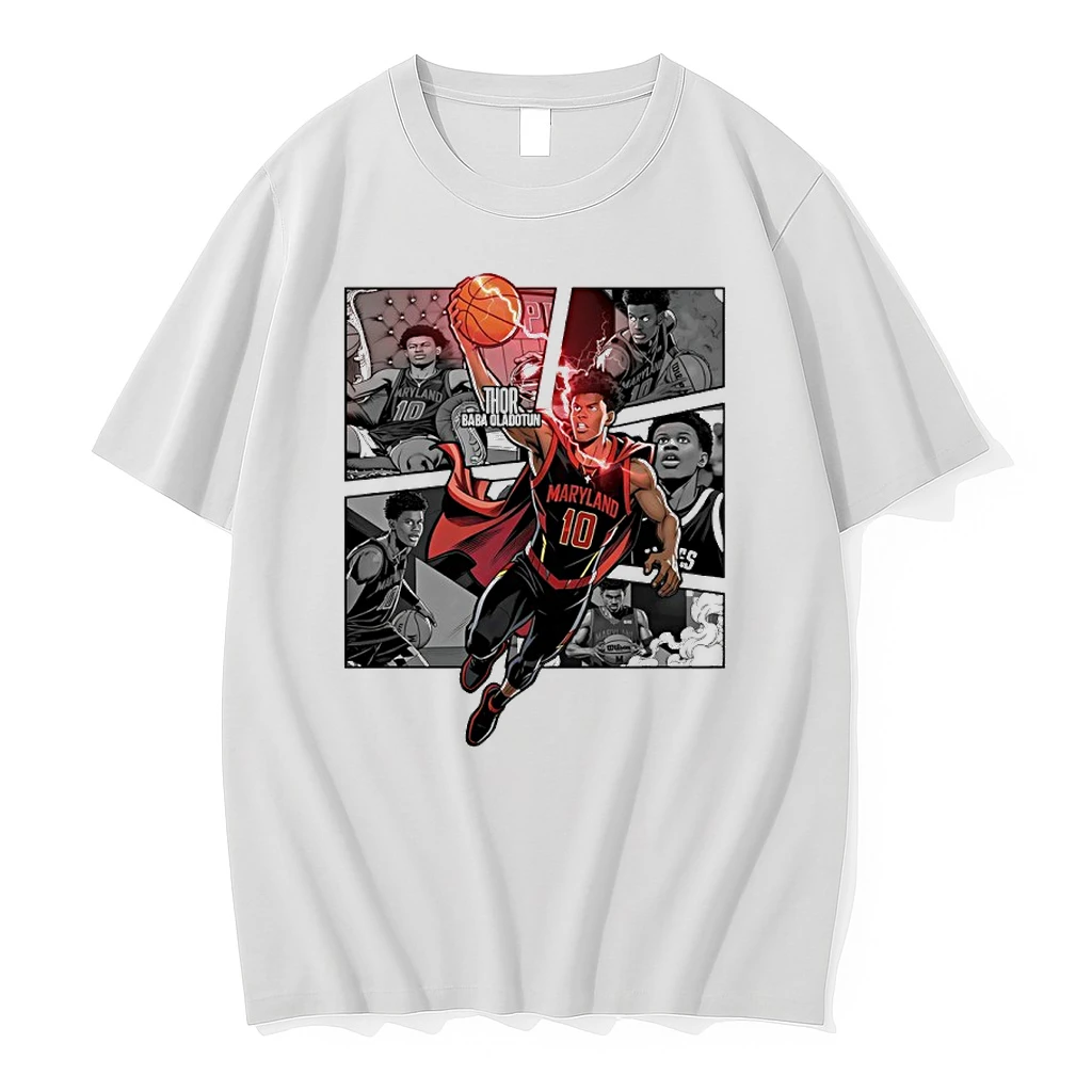The Avengers Thor Baba Oladotun Maryland Mens Basketball Shirts