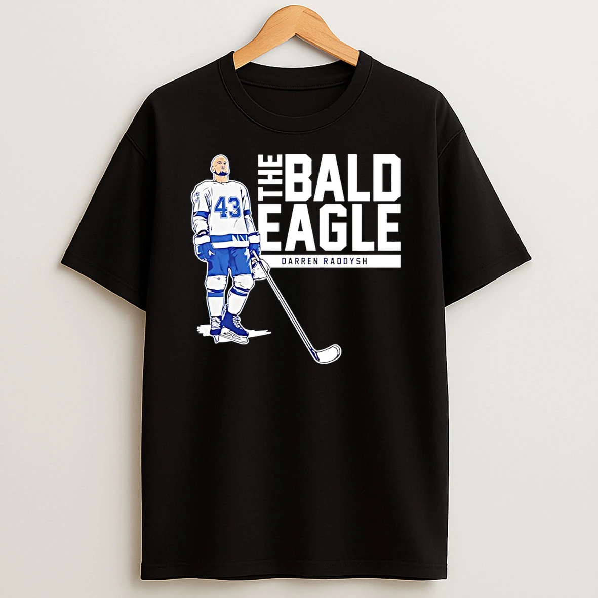 The Bald Eagle Darren Raddysh Tampa Bay Lightning Hockey Shirts