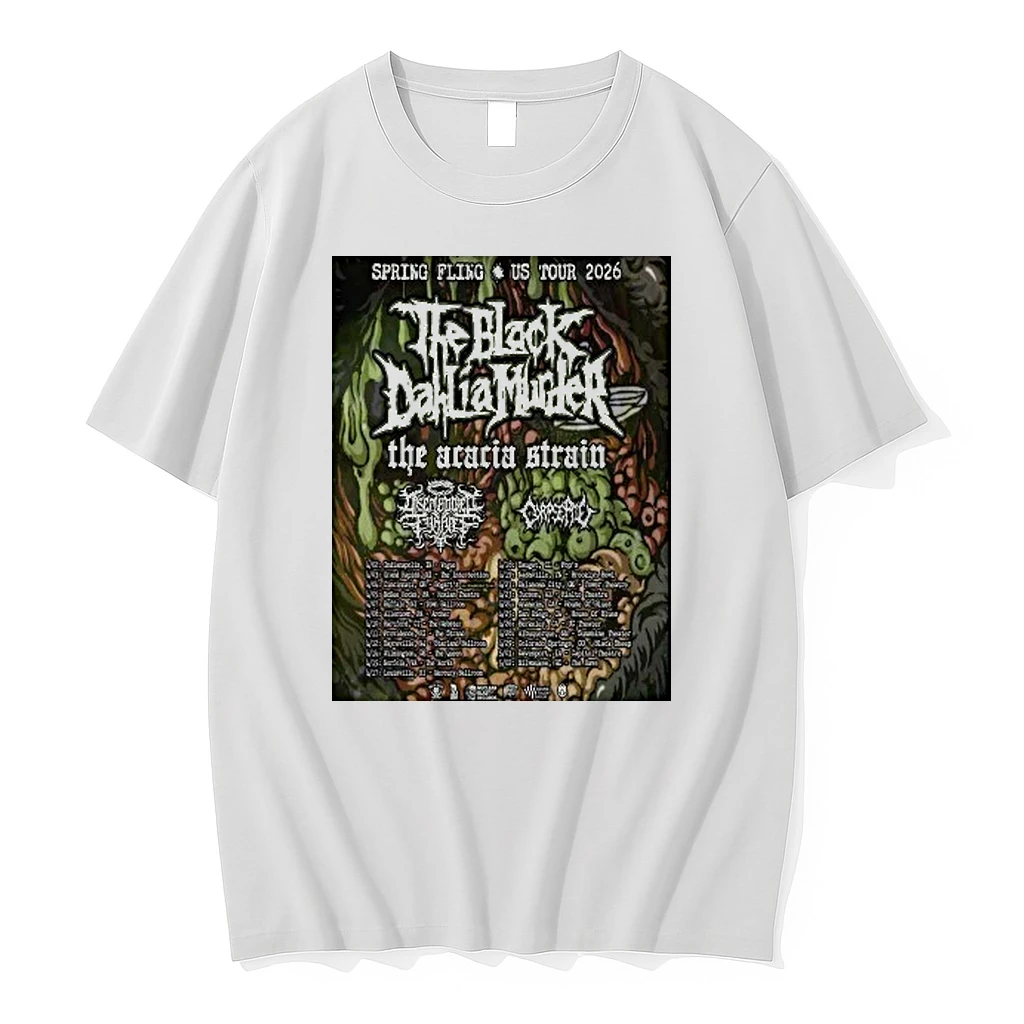 The Black Dahlia Murder Spring Fling Us Tour 2026 Shirts