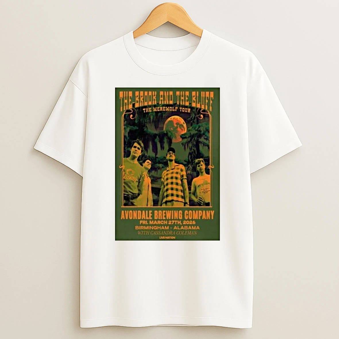 The Brook And The Bluff 3 27 2026 Birmingham Al Shirts