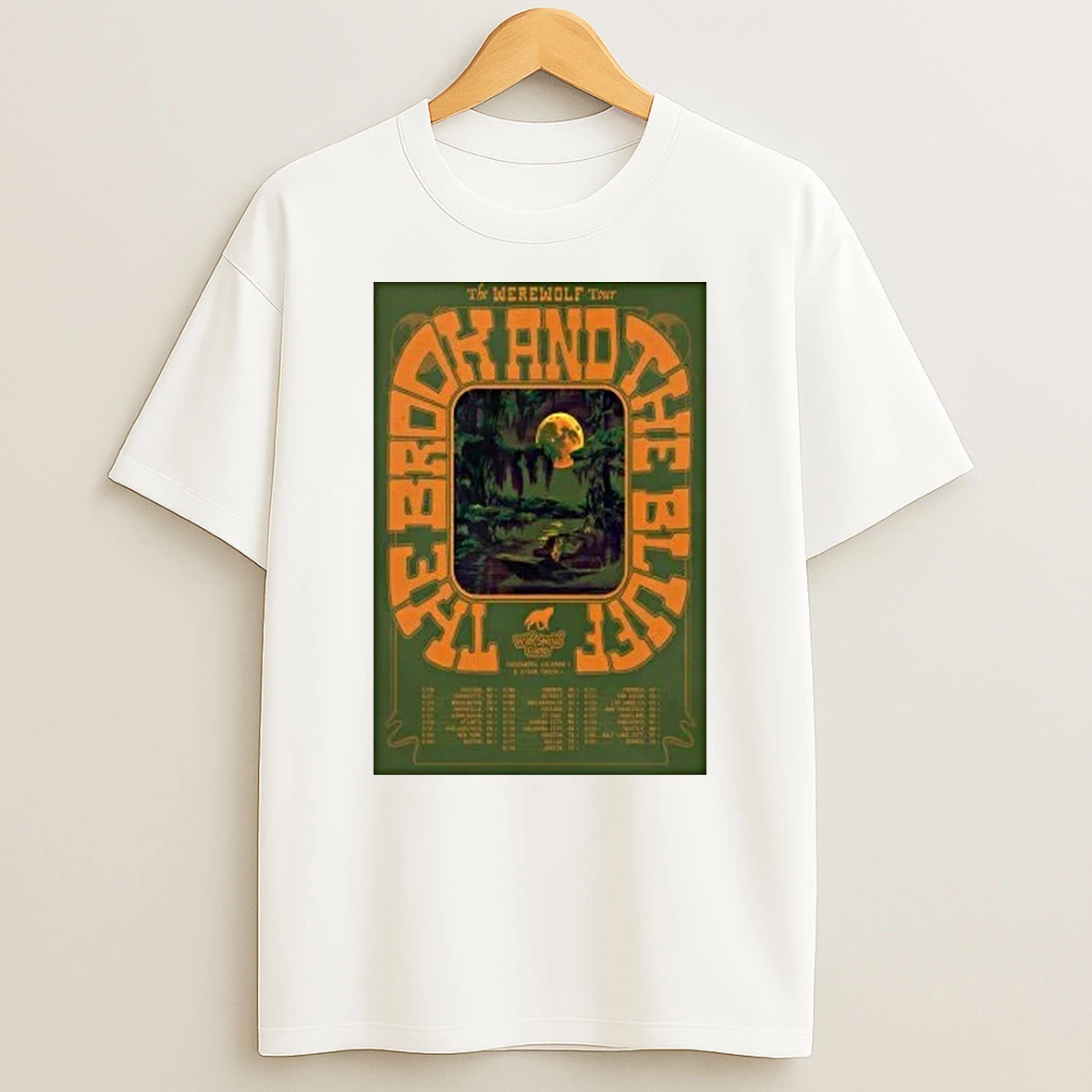The Brook And The Bluff The Werewolf Tour 2026 Shirts