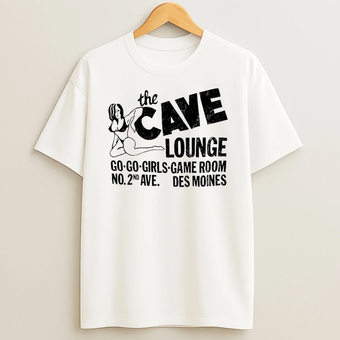 The Cave Lounge Go Go Girls Game Room No 2nd Ave Des Moines Shirts