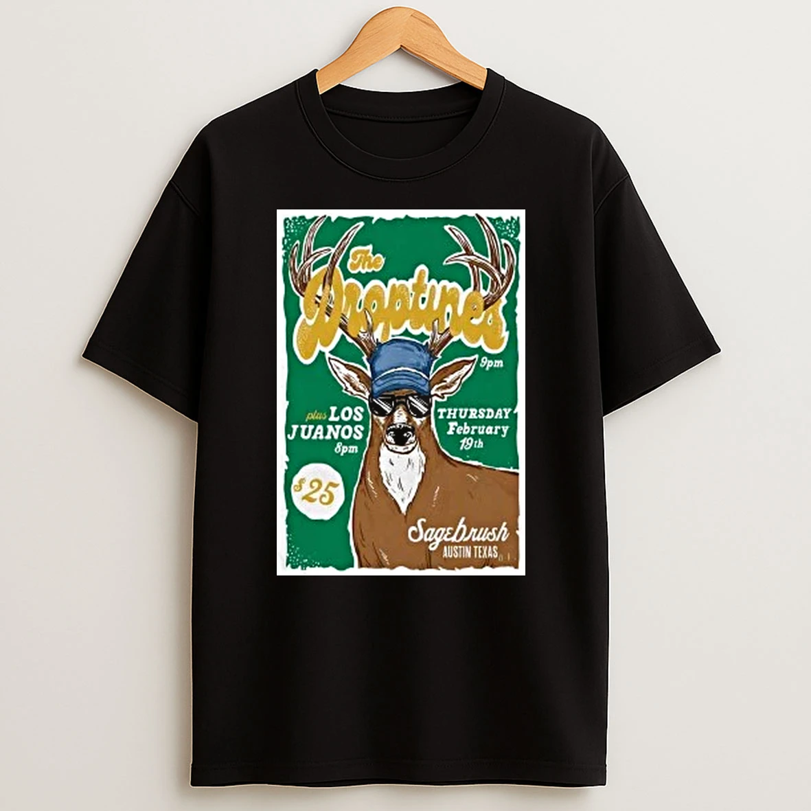 The Droptines Feb 19 2026 Sagebrush In Austin Tx Shirts