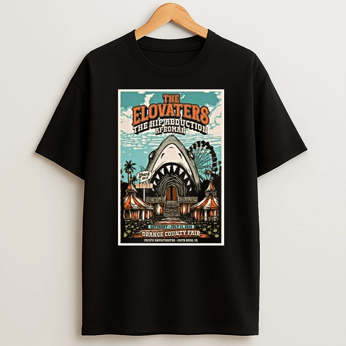 The Elovaters 7 11 2026 Costa Mesa Ca Shirts