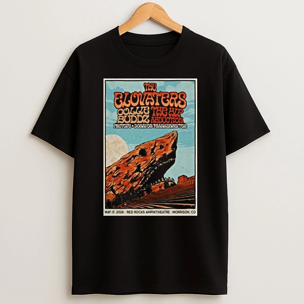 The Elovaters Red Rocks 2026 Shirts