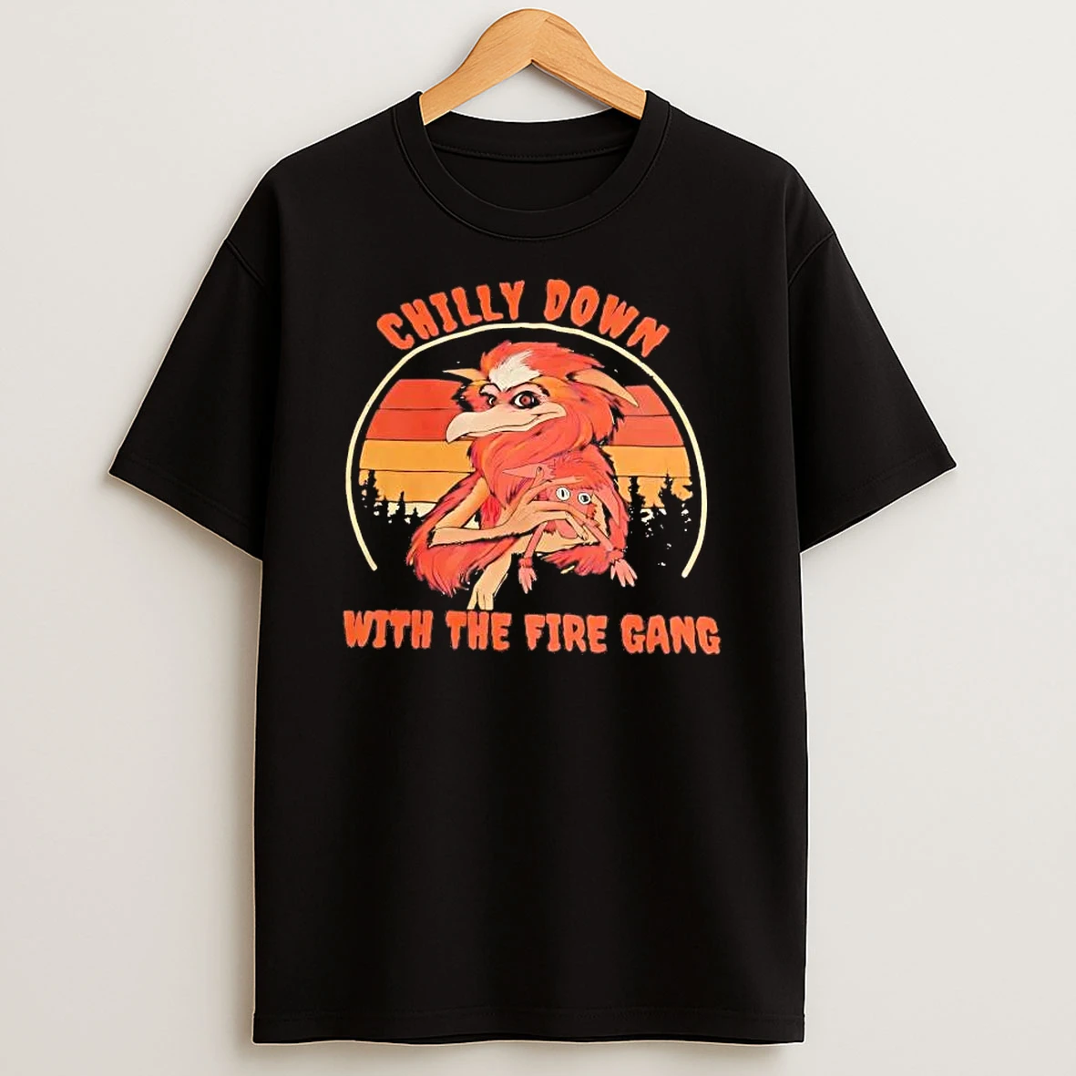 The Fireys Chilly Down With The Fire Gang Shirts