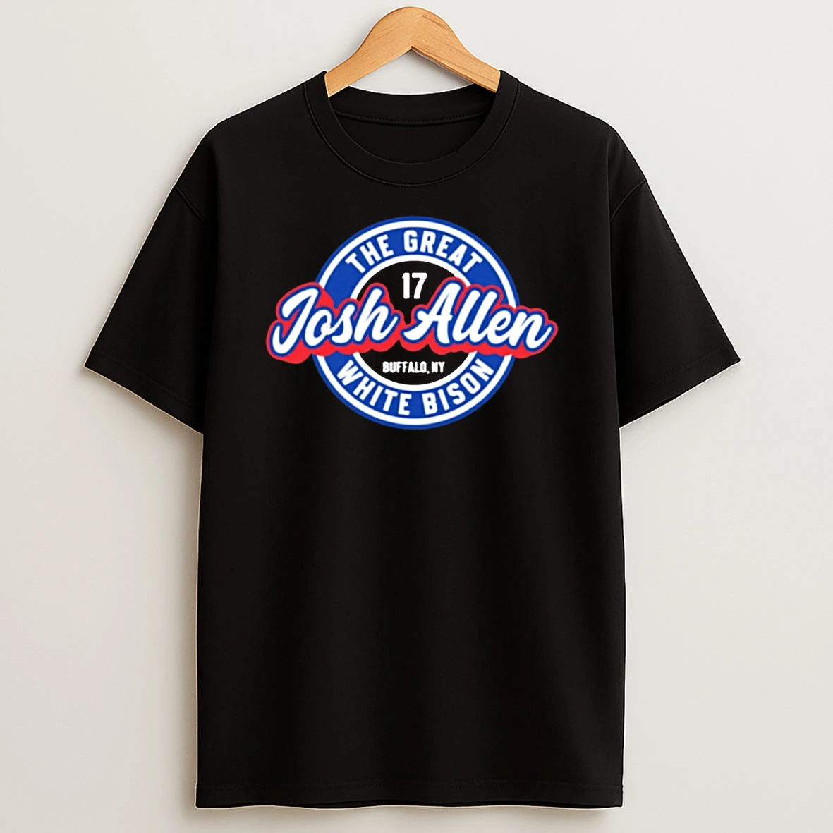 The Great White Bison Josh Allen Buffalo Bills Shirts