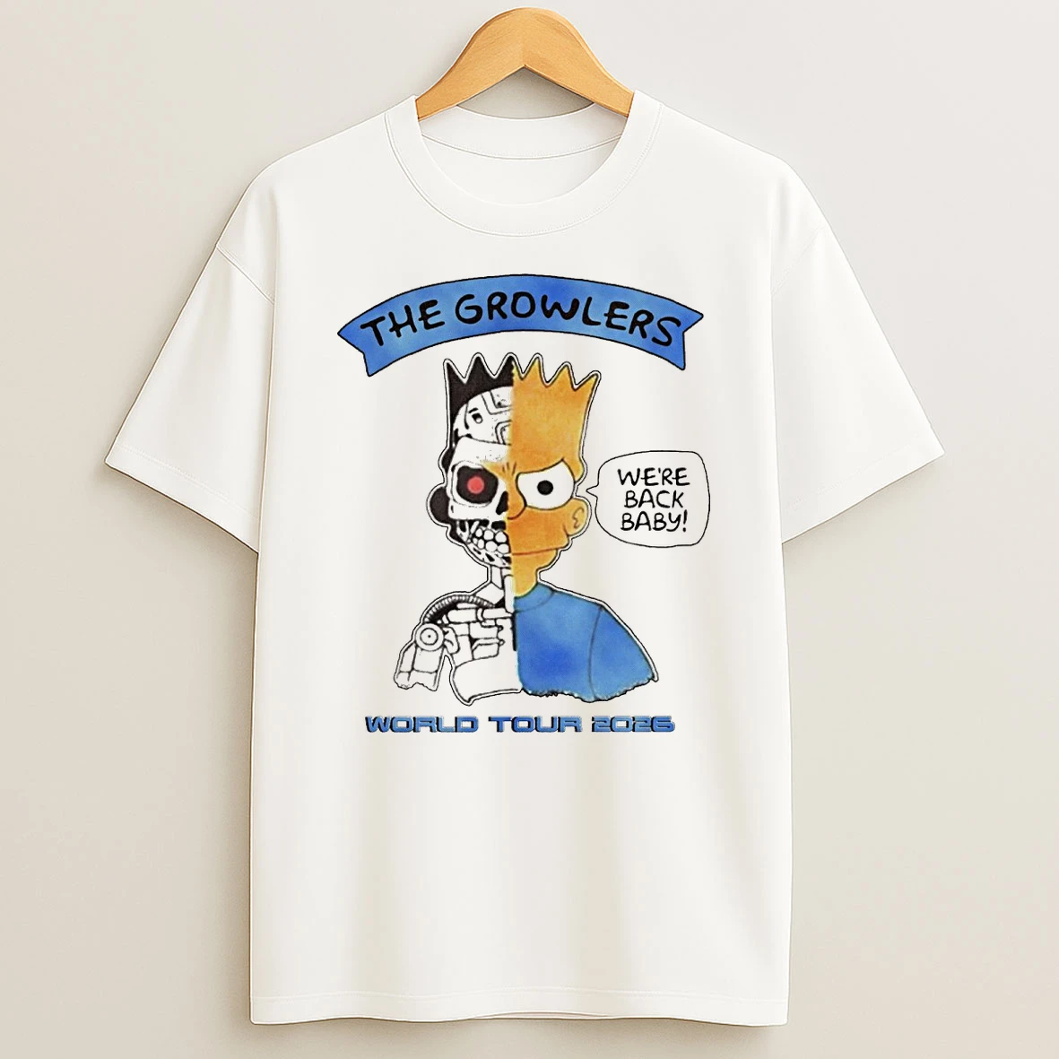 The Growlers World Tour 2026 Were Back Baby Shirts