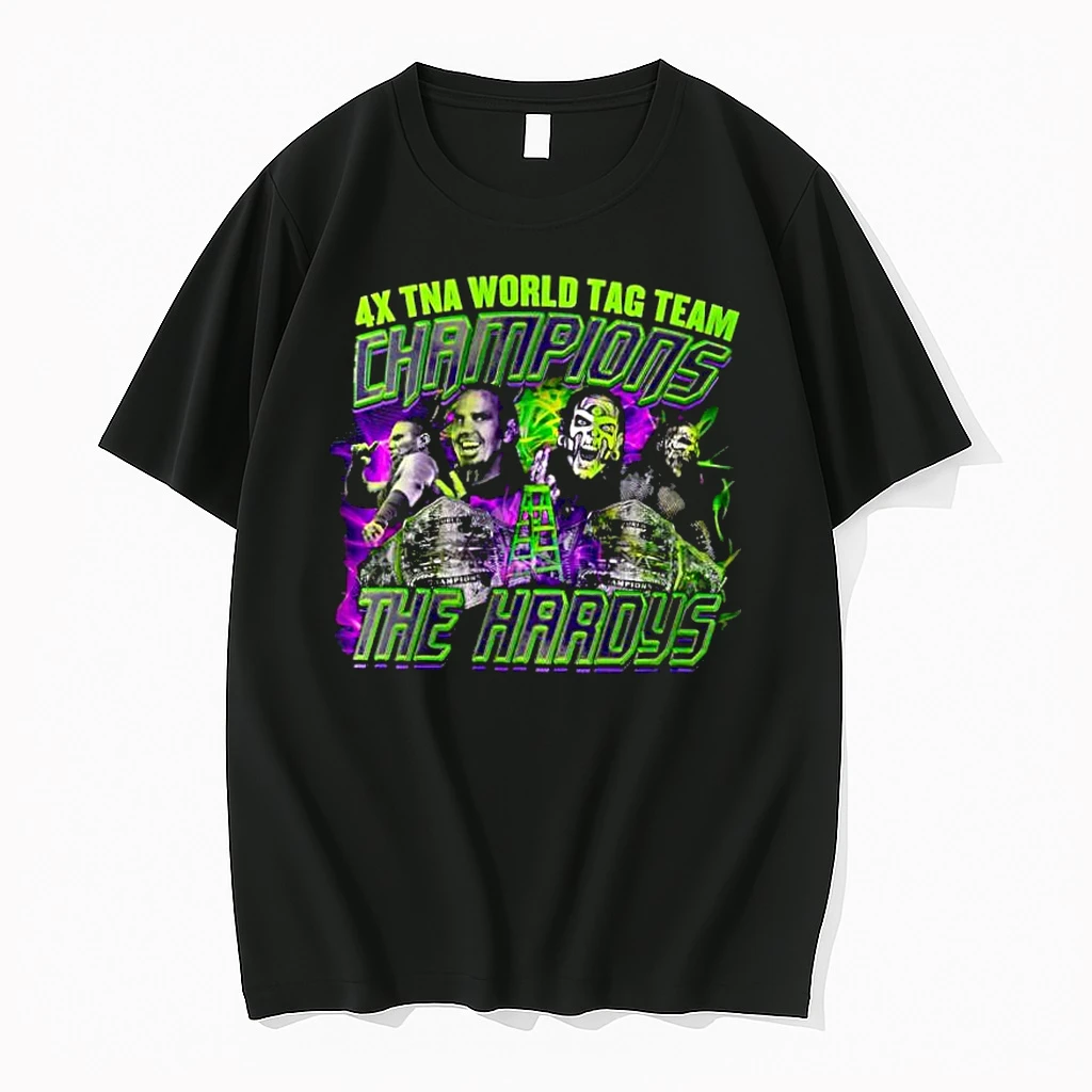 The Hardys 4x World Tag Champions Graphic Shirts