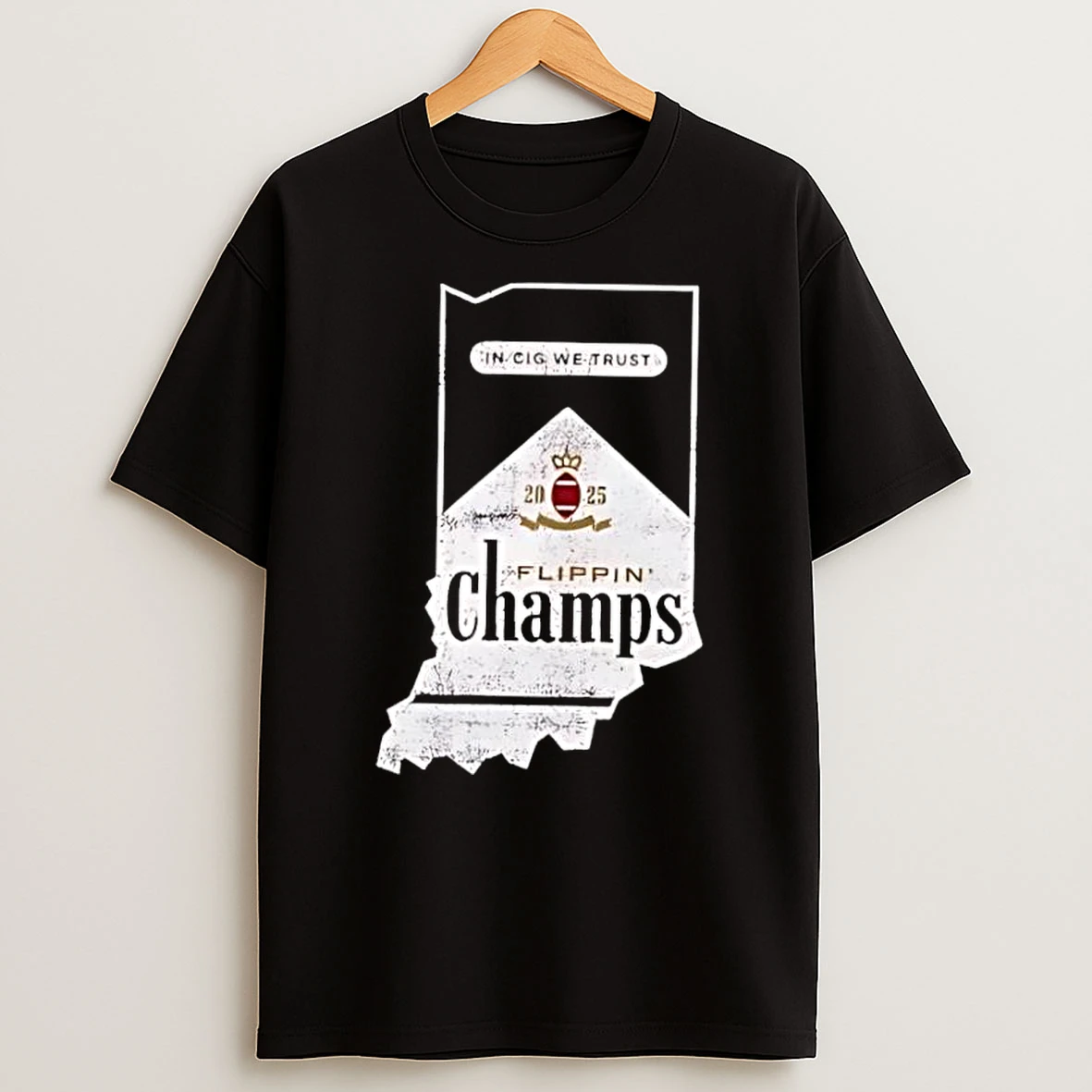 The Hoosiers Are Flippin Champs Map Shirts