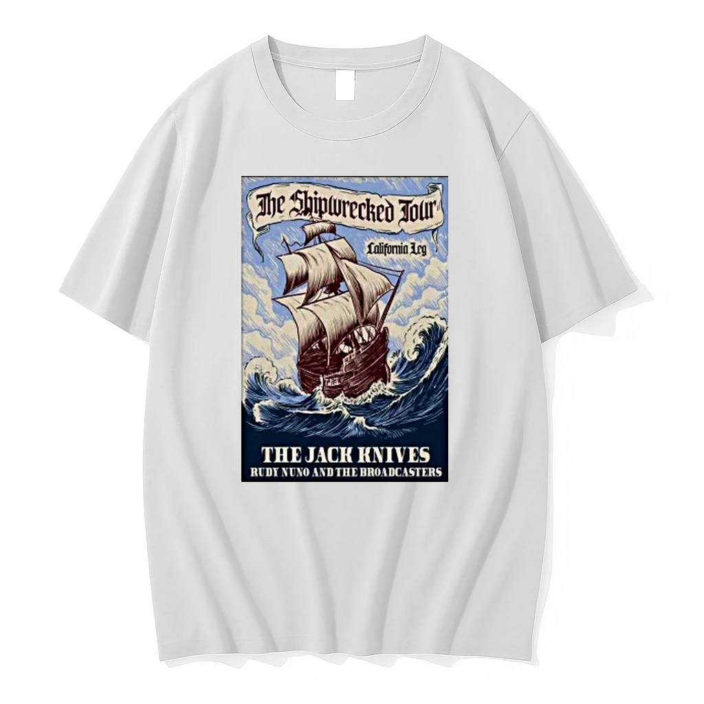 The Jack Knives Shipwrecked California Tour 2026 Shirts