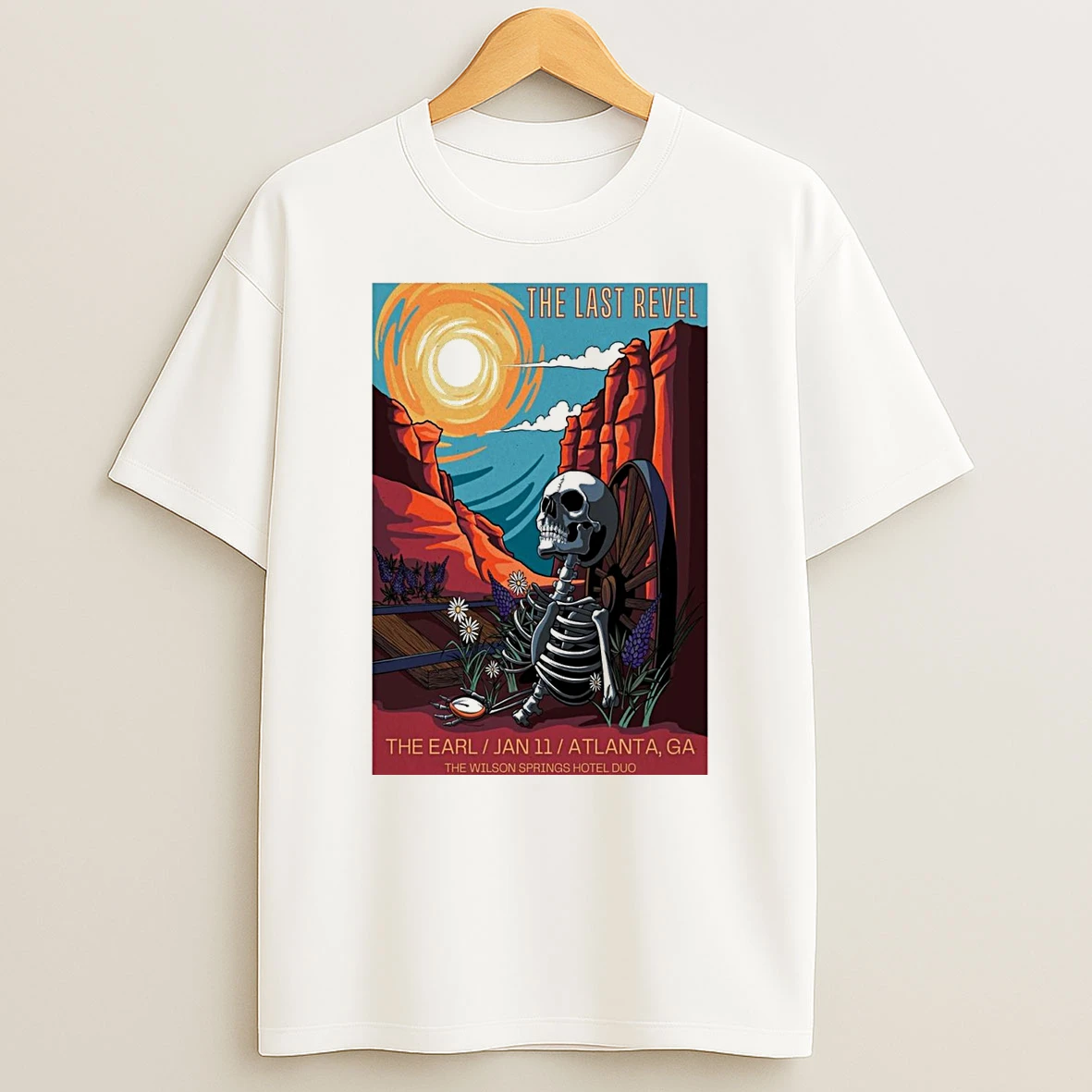 The Last Revel January 11 2026 The Earl Atlanta Ga The Wilson Springs Hotel Duo Shirts