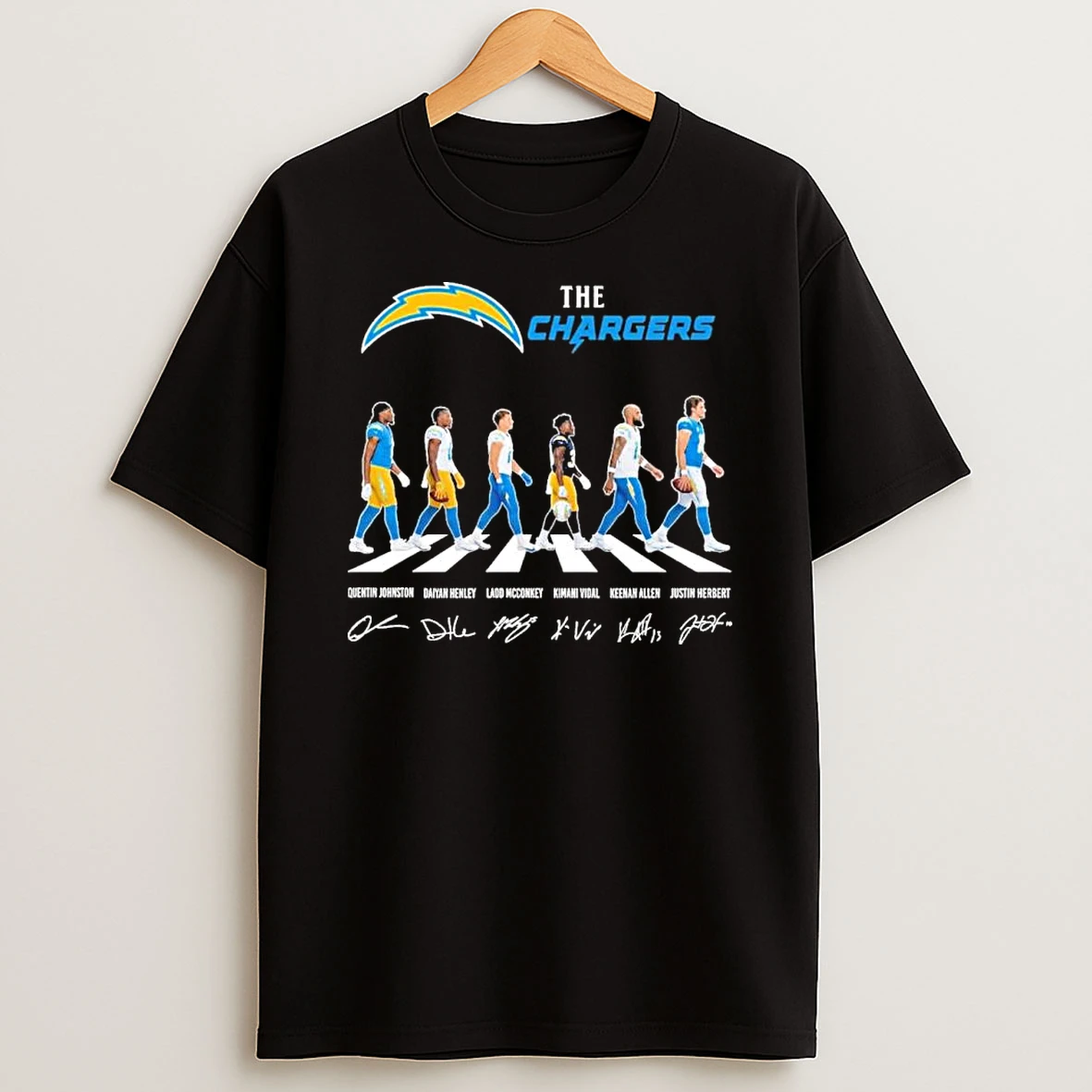 The Los Angeles Chargers Abbey Road 2026 Shirts