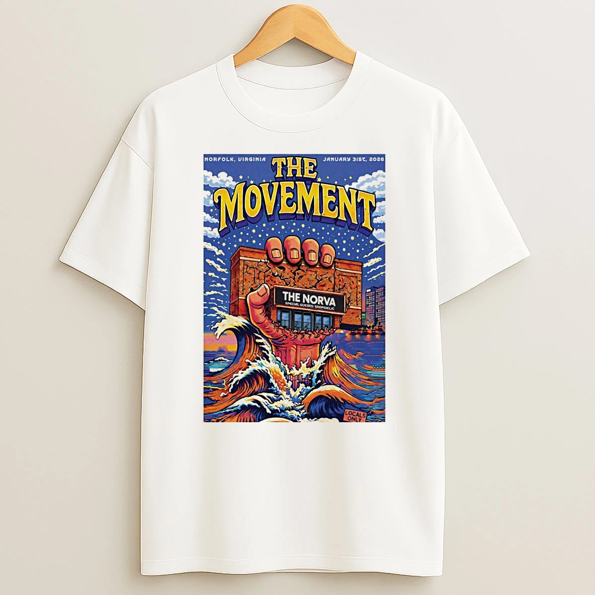 The Movement January 31 2026 Norfolk Virginia The Norva Shirts