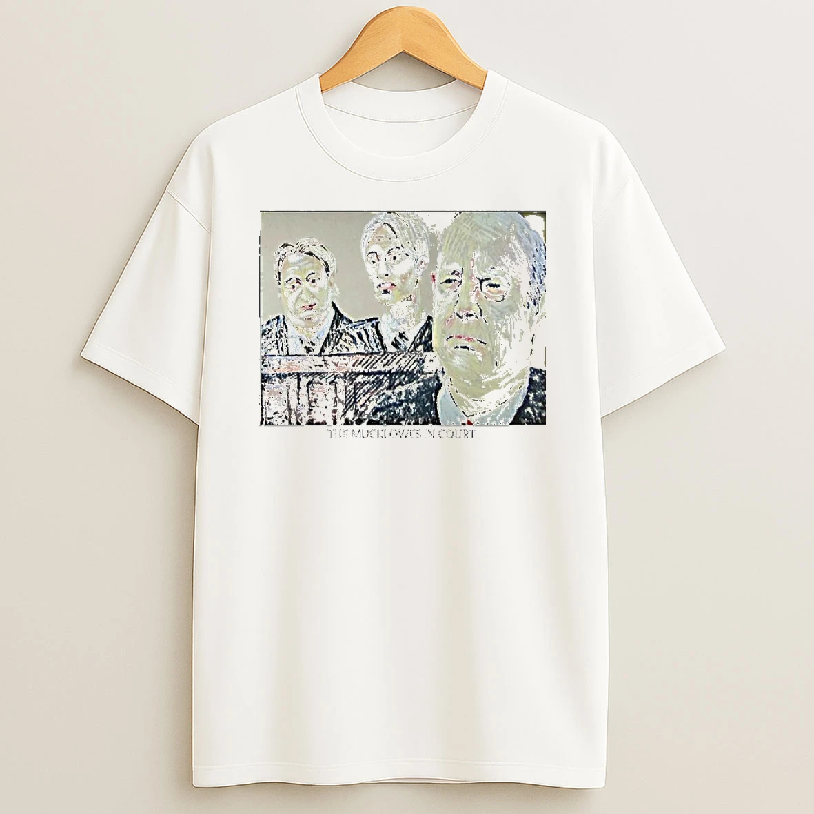 The Mucklowes In Court Sketch Shirts