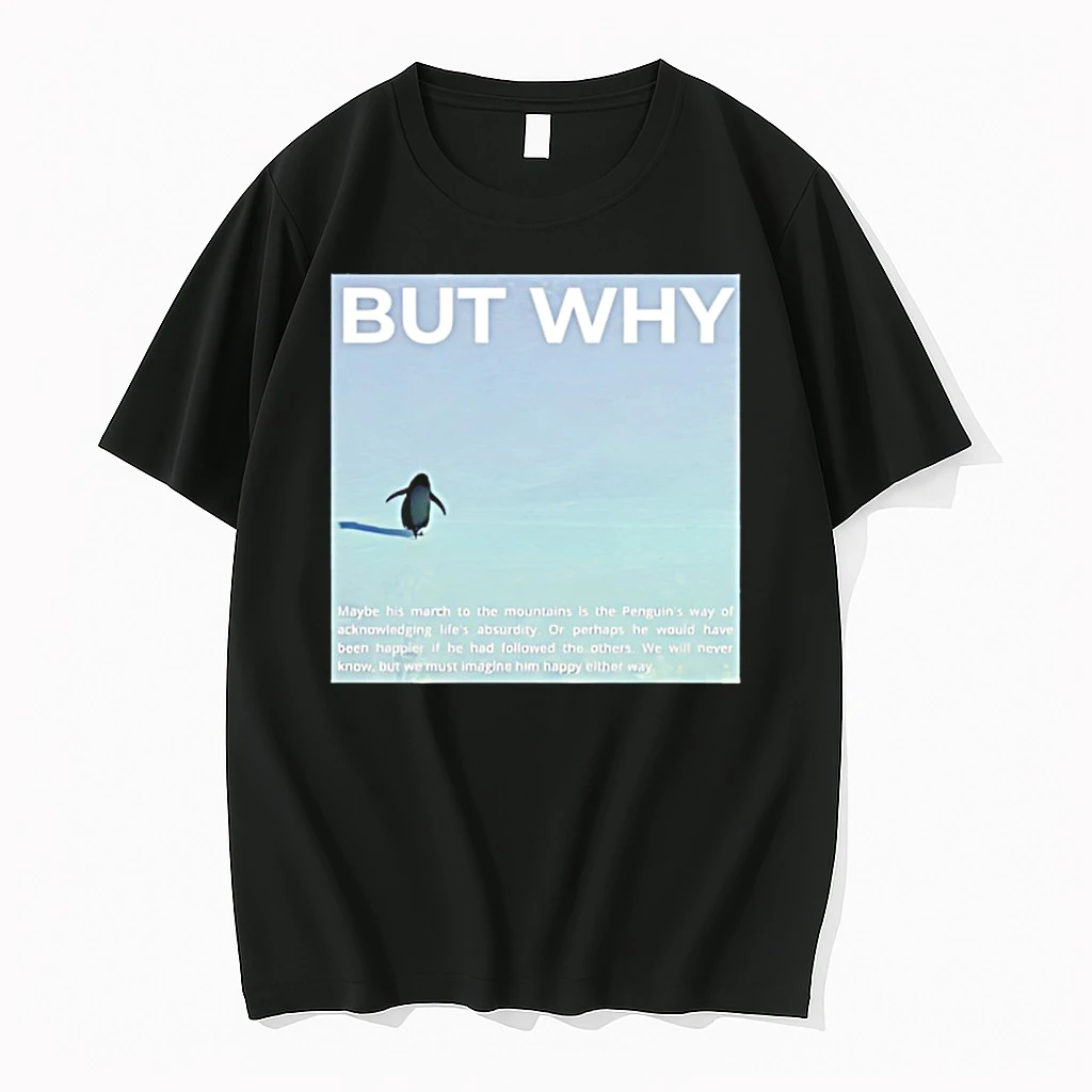 The Nihilist Penguin But Why Shirts