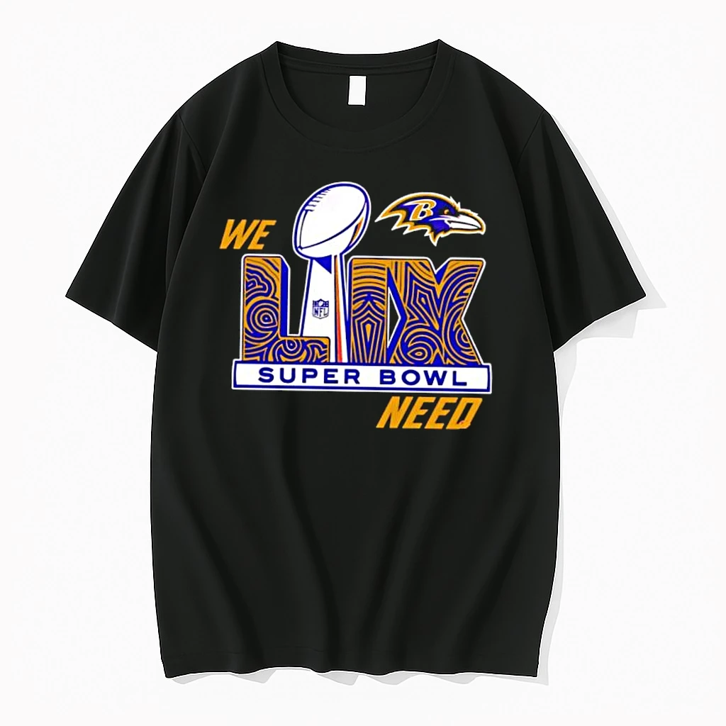 The North Is Not Enough Baltimore Ravens Super Bowl Lix Shirts