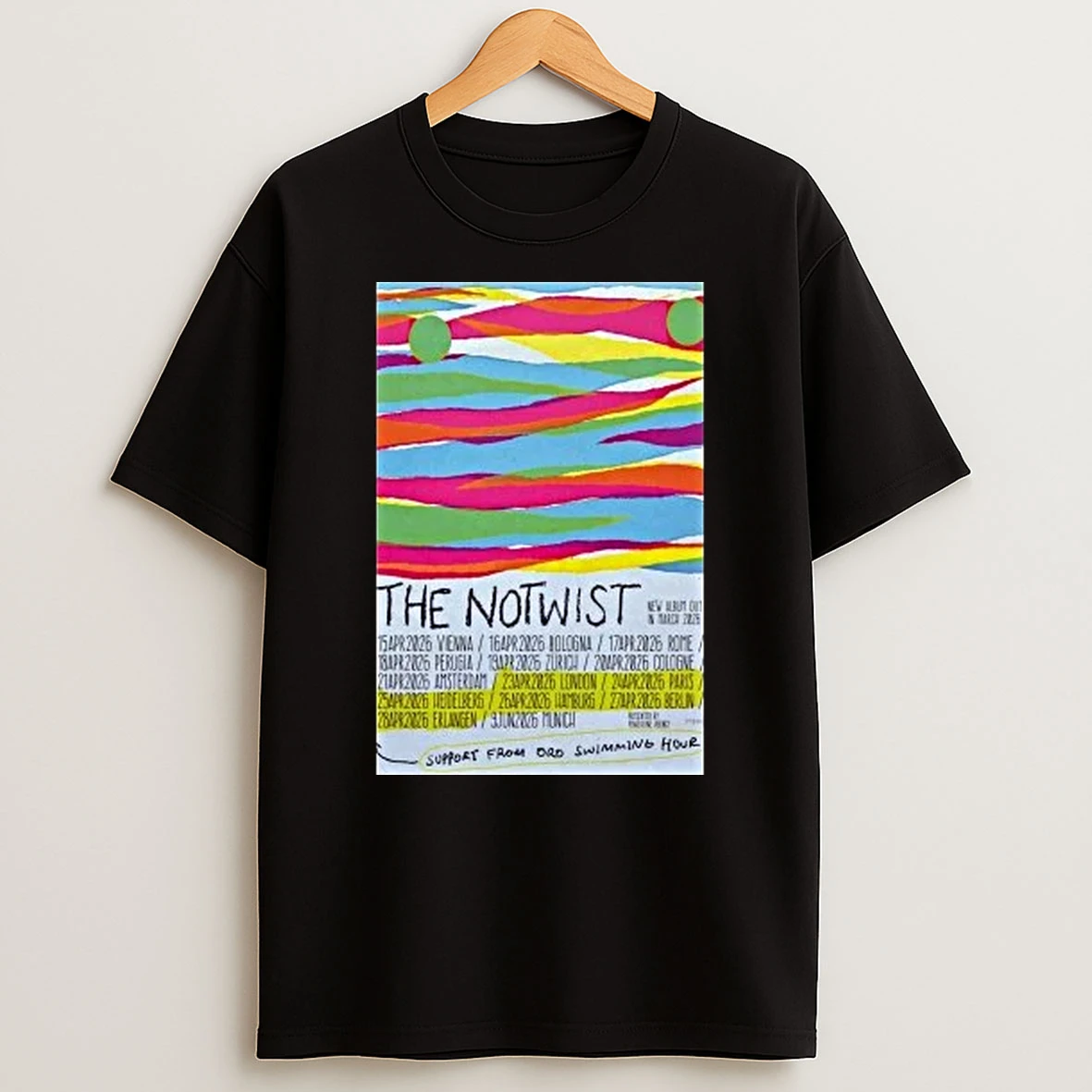 The Notwist Support From Oro Swimming Hour April 20 2026 Cologne Shirts
