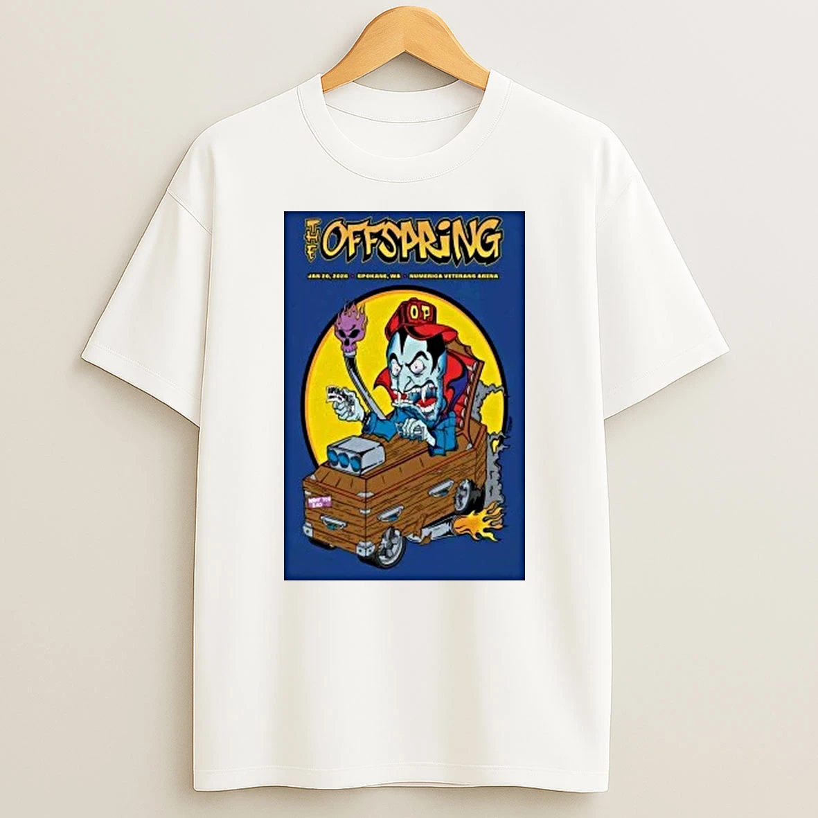 The Offspring At Numerica Veterans Arena In Spokane Wa On Jan 20 2026 Shirts