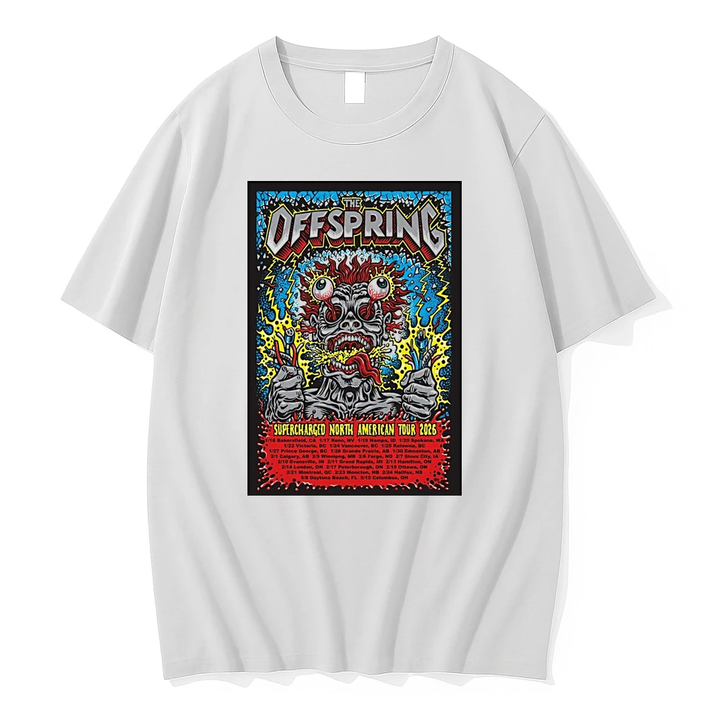 The Offspring Supercharged North American Tour 2026 Shirts