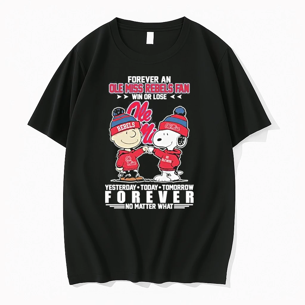 The Peanuts Fist Bump Forever An Ole Miss Rebels Fan Win Or Lose Shirts