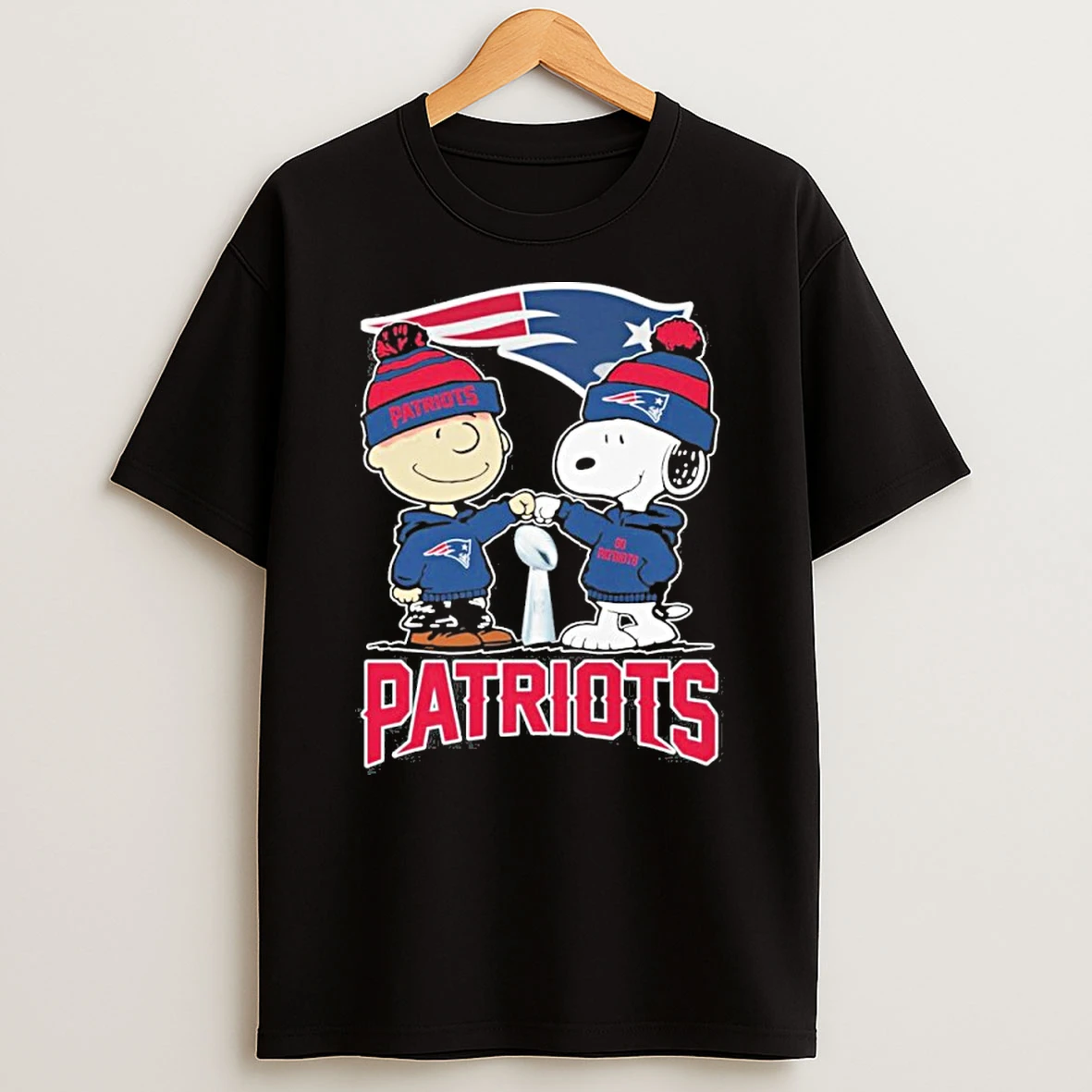 The Peanuts Fist Bump X New England Patriots Shirts