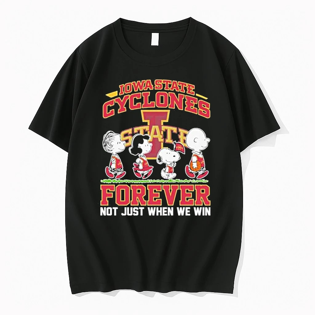 The Peanuts Iowa State Basketball Forever Not Just When We Win Shirts