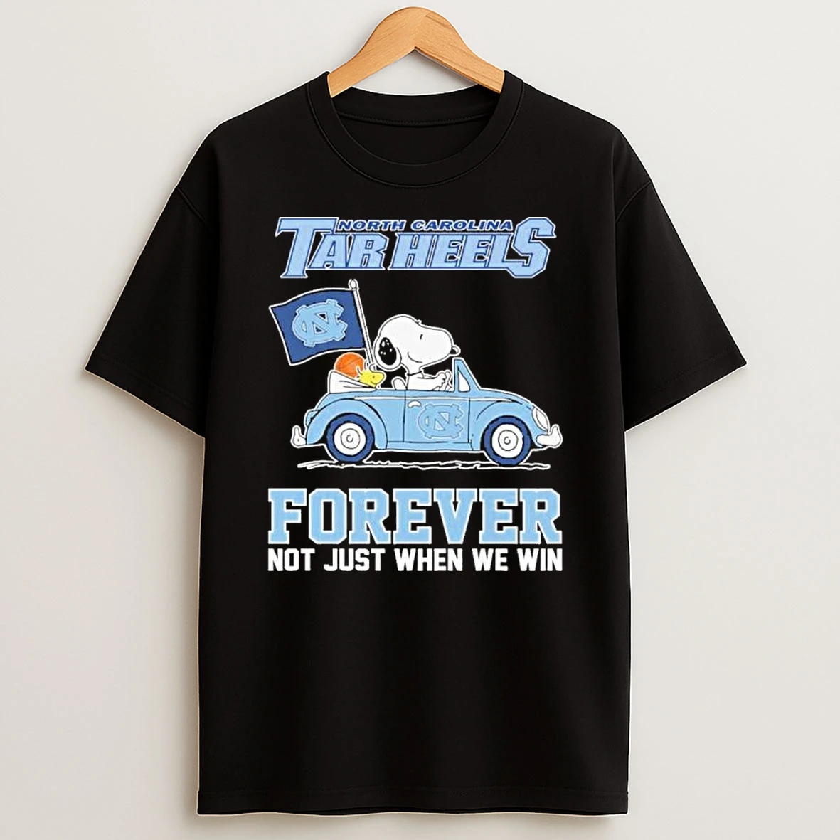 The Peanuts Unc Tar Heels Basketball Forever Not Just When We Win Shirts