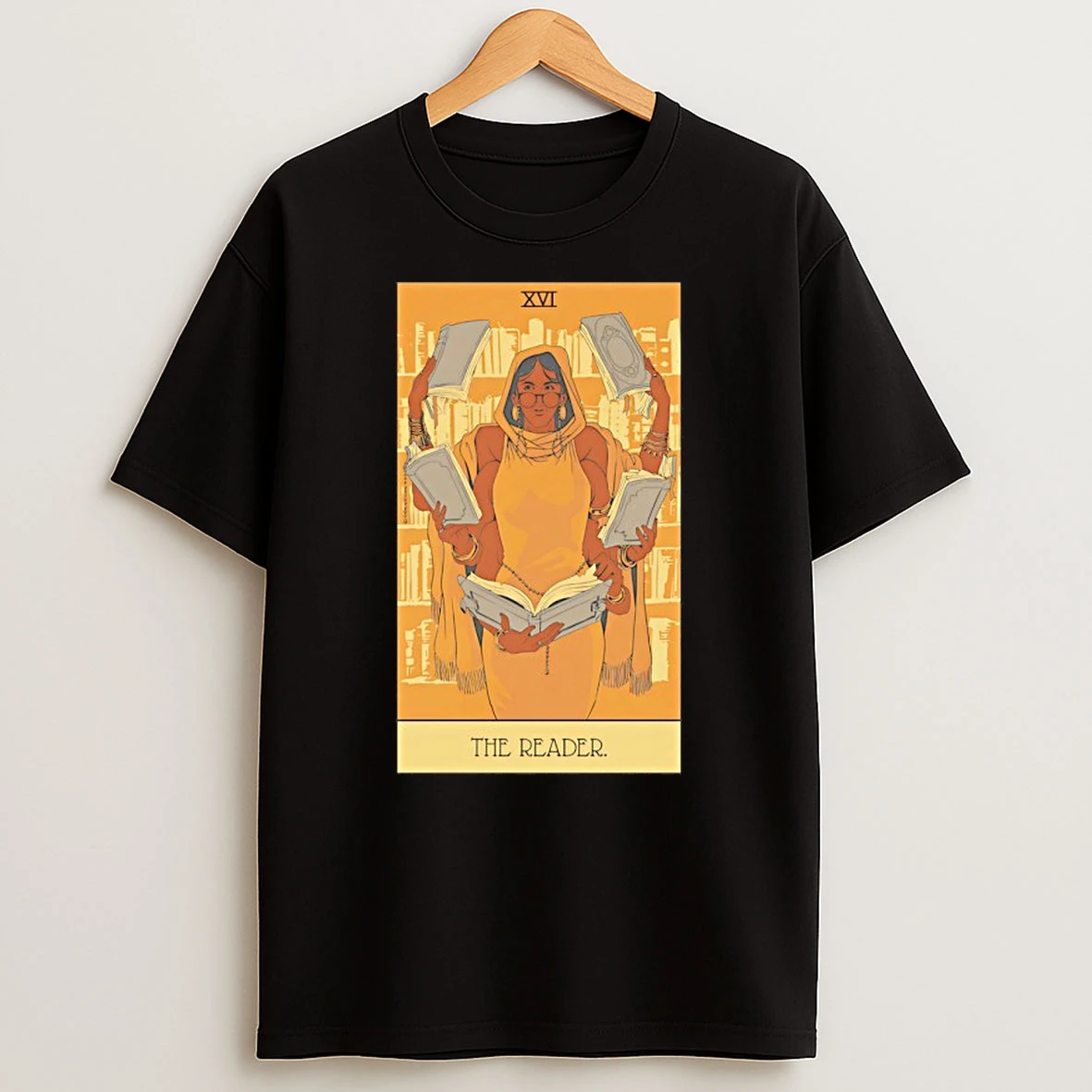 The Reader Xvi Graphic Shirts