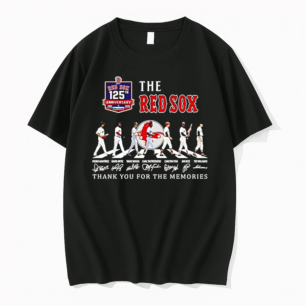The Red Sox 125th Anniversary 1601 2026 Players Abbey Road Shirts