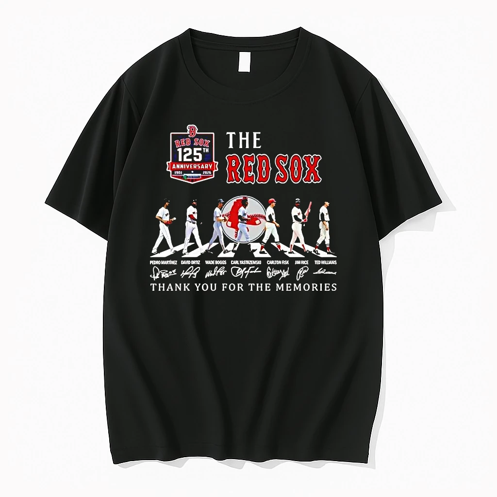 The Red Sox 125th Anniversary 1901 2026 Thank You For The Memories Shirts