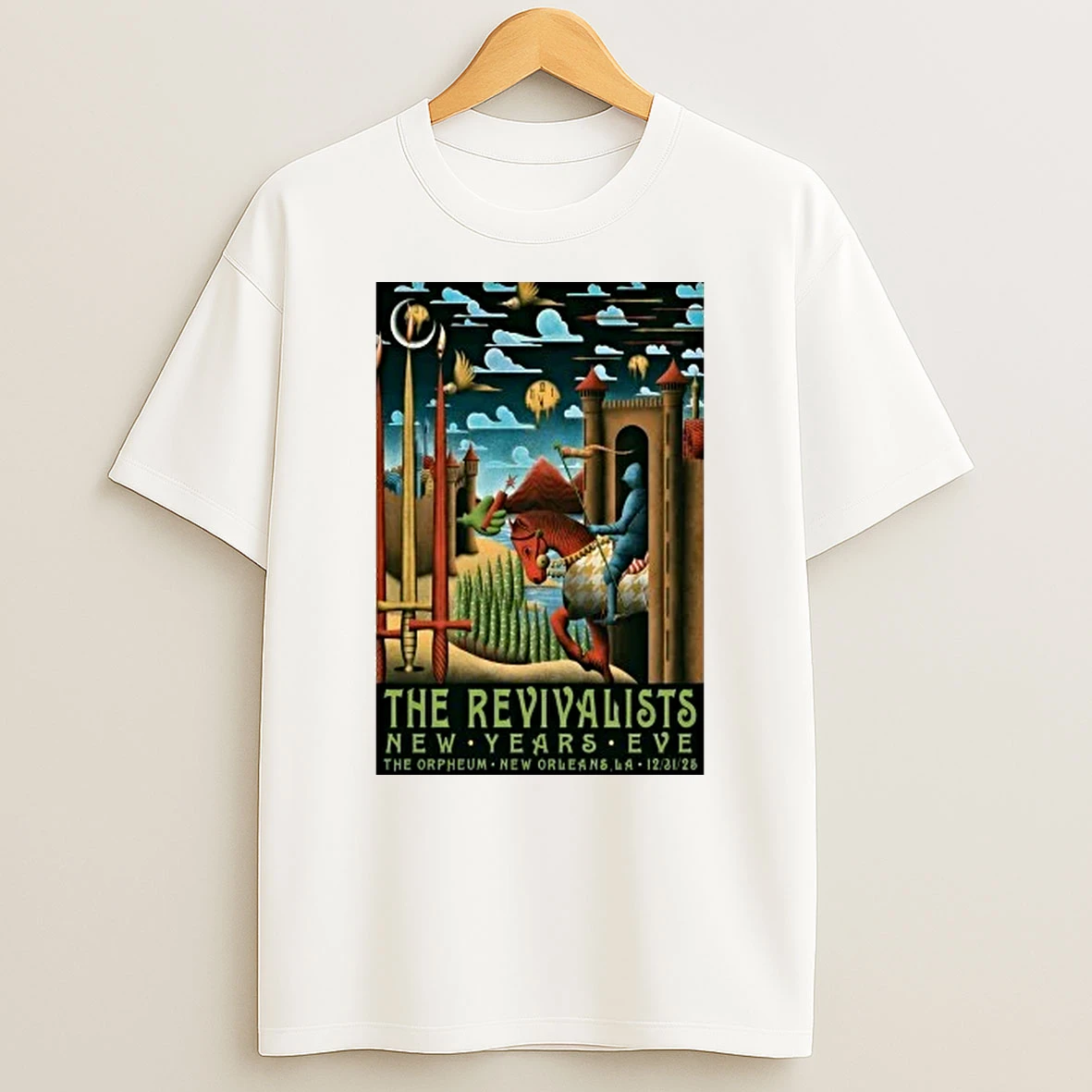 The Revivalists Dec 31 2025 Orpheum Theater New Orleans La Shirts