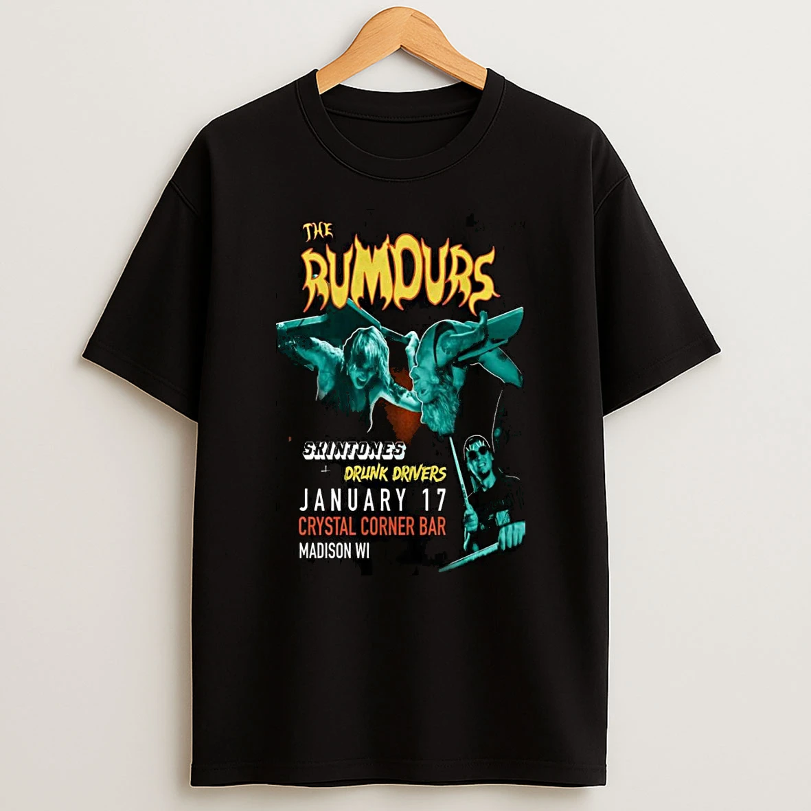 The Rumours Crystal Corner Bar In Madison Wi Jan 17 2026 Shirts