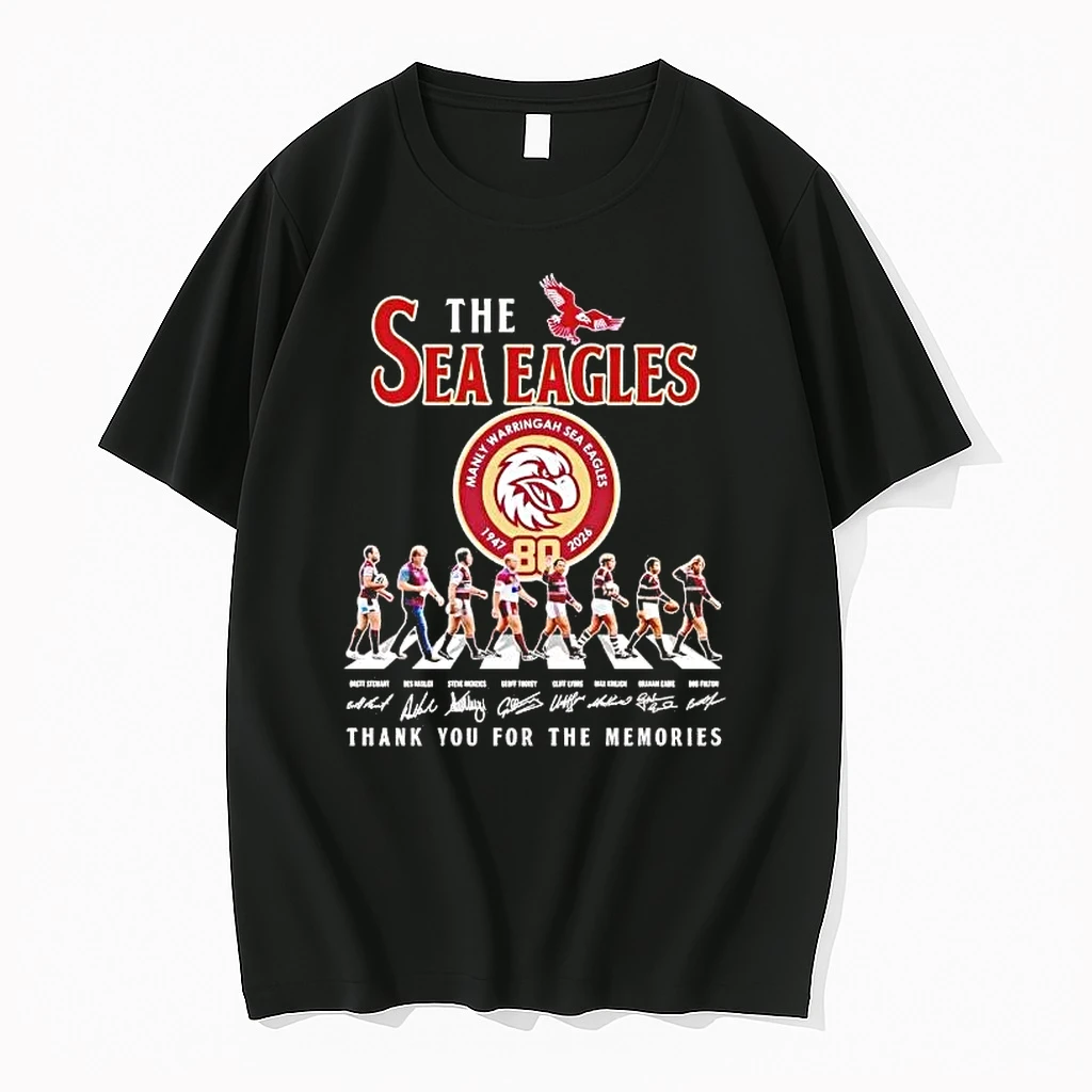 The Sea Eagles Team Players Abbey Road Signatures Shirts