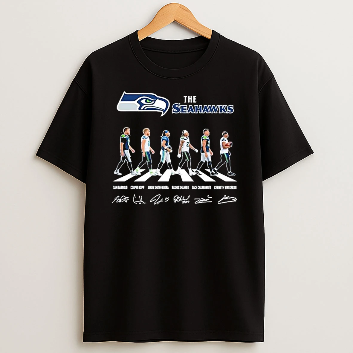 The Seattle Seahawks Abbey Road Super Bowl Lx Shirts