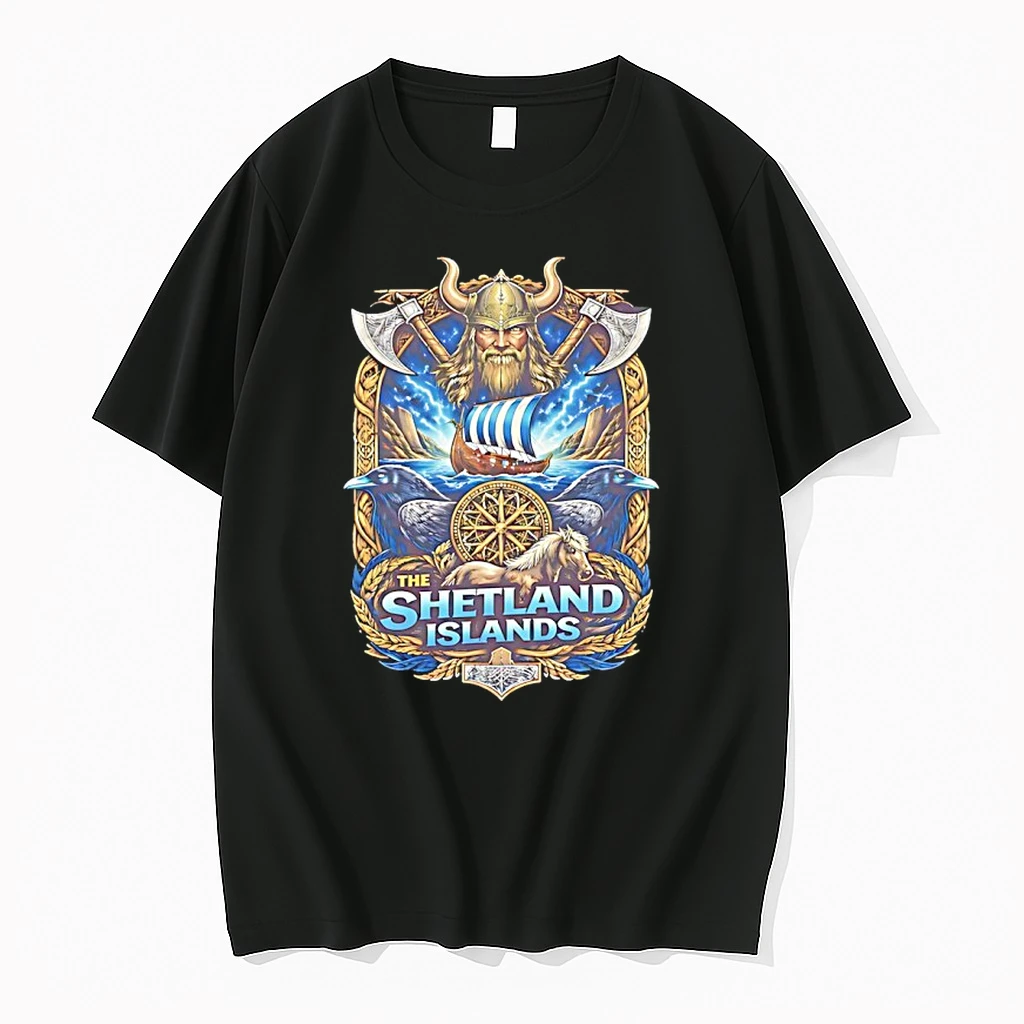 The Shetland Islands Viking Art Shirts