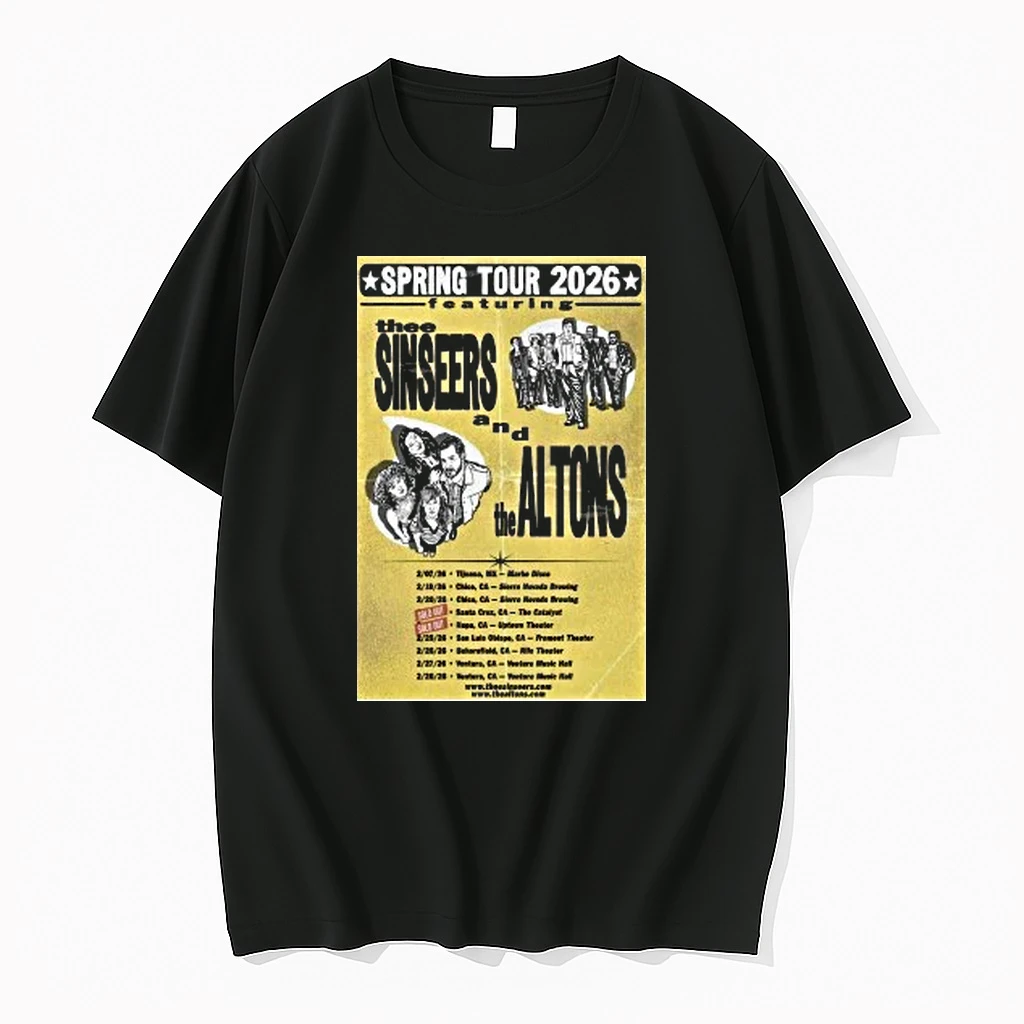 The Sinseers And The Altons Spring 2026 Shows Shirts