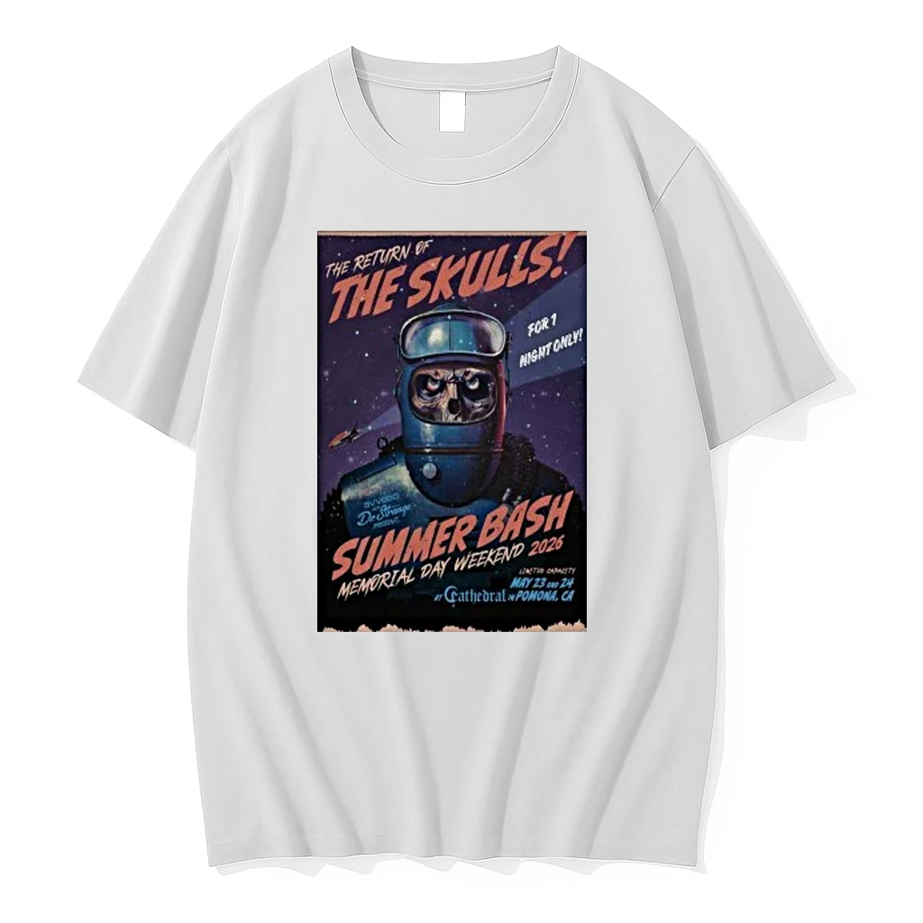 The Skulls May 23 24 2026 At The Cathedral Pomona Show Shirts