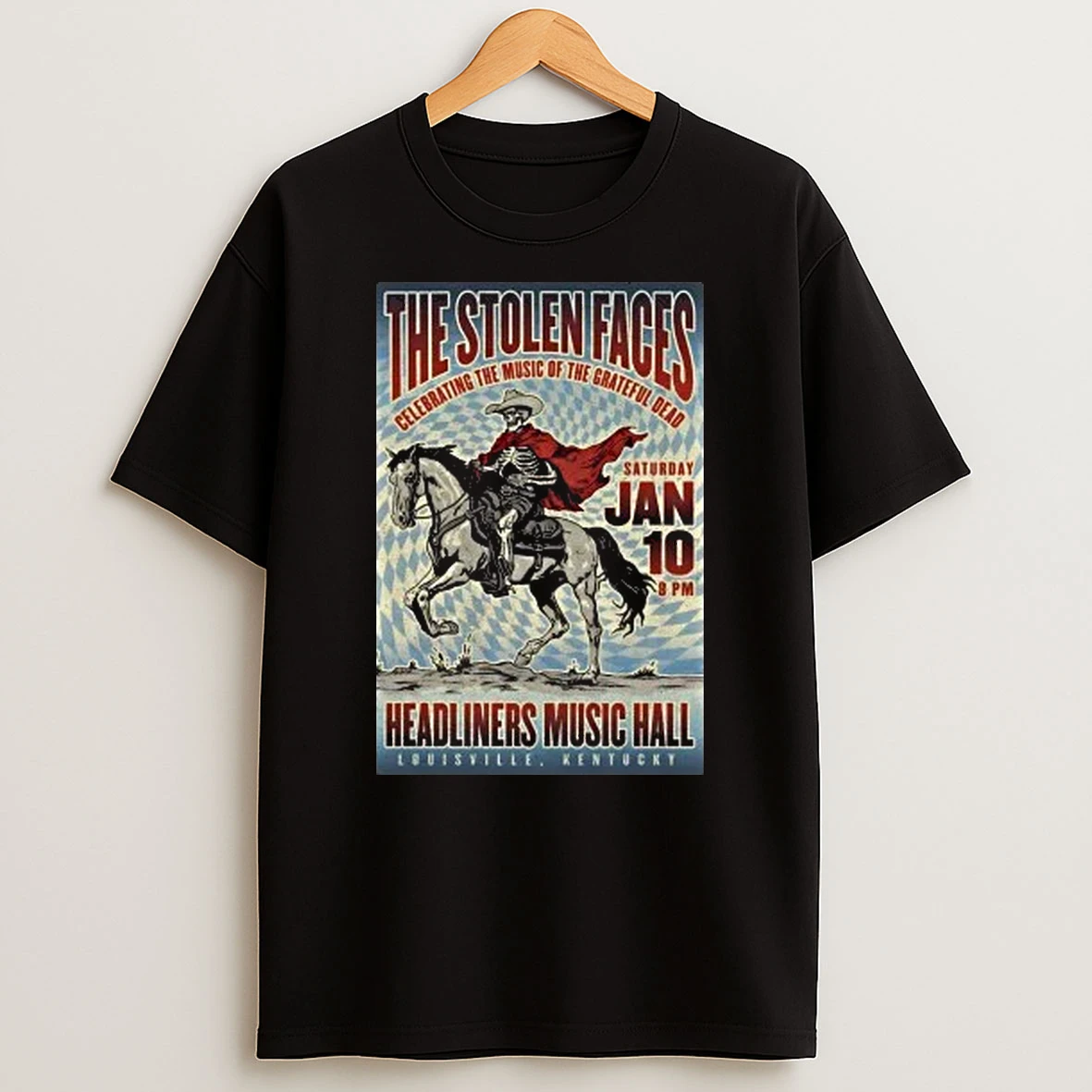 The Stolen Faces Jan 10 2026 Headliners Music Hall Louisville Ky Shirts