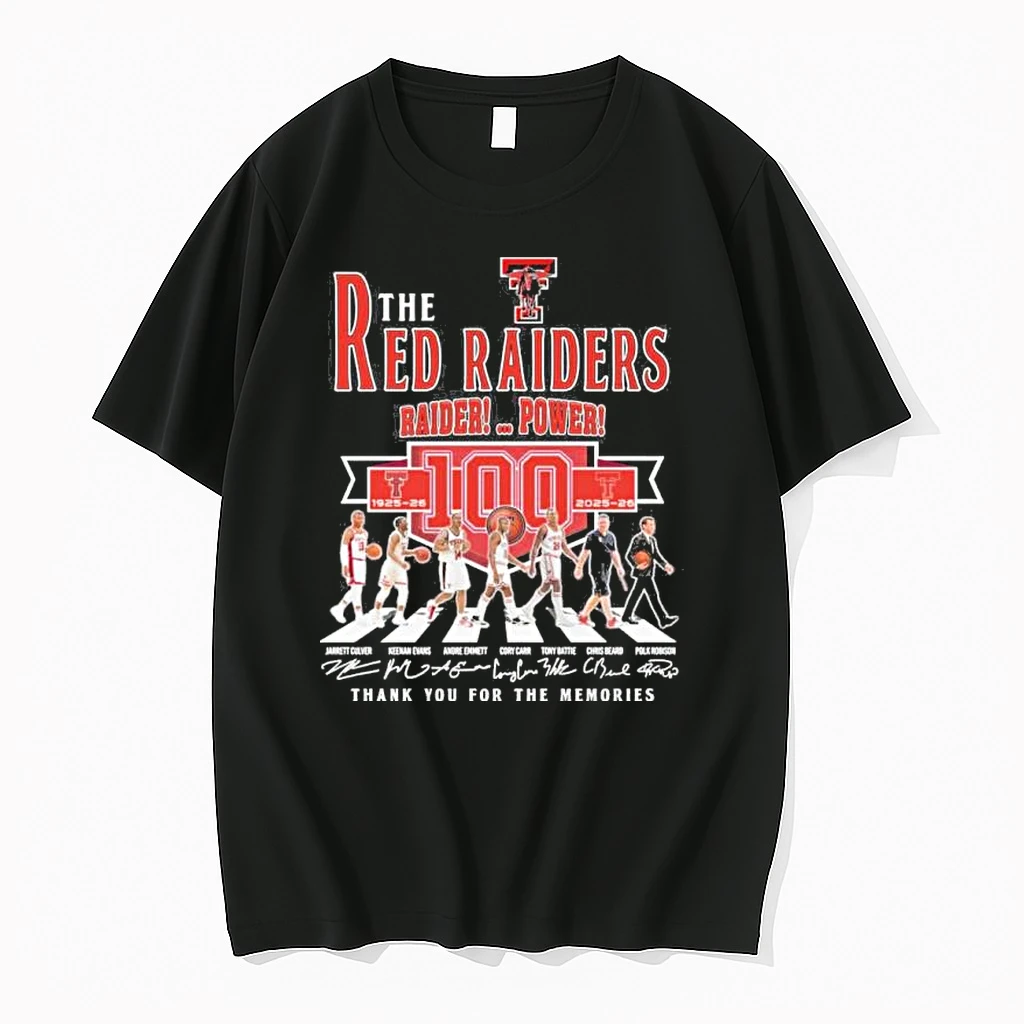 The Texas Tech Basketball Abbey Road 100th Anniversary 1926 2026 Shirts