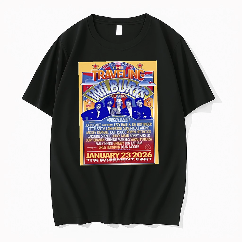 The Traveling Wilburys Nashville Tennessee 2026 Event At The Basement East On January 23 2026 Shirts