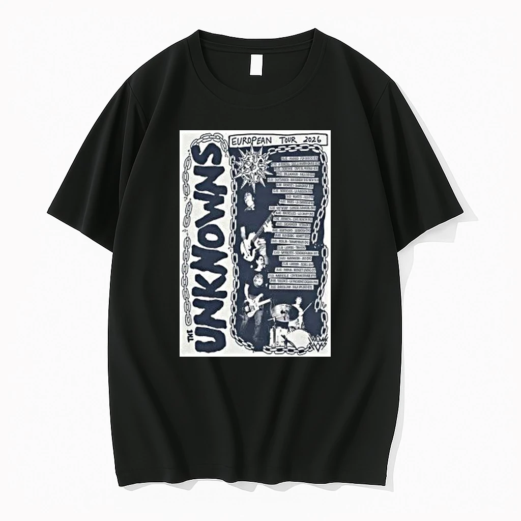 The Unknowns European Tour 2026 Shirts