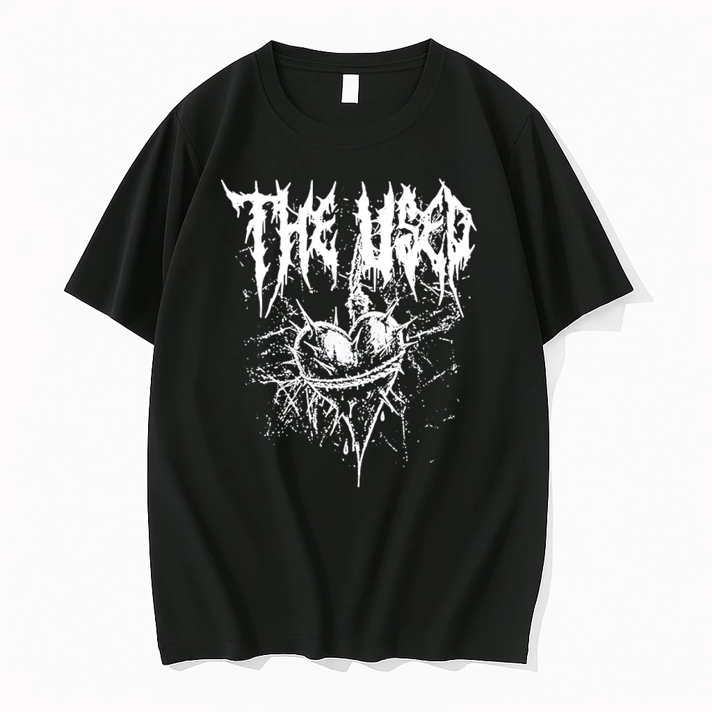 The Used Spiked Heart Shirts