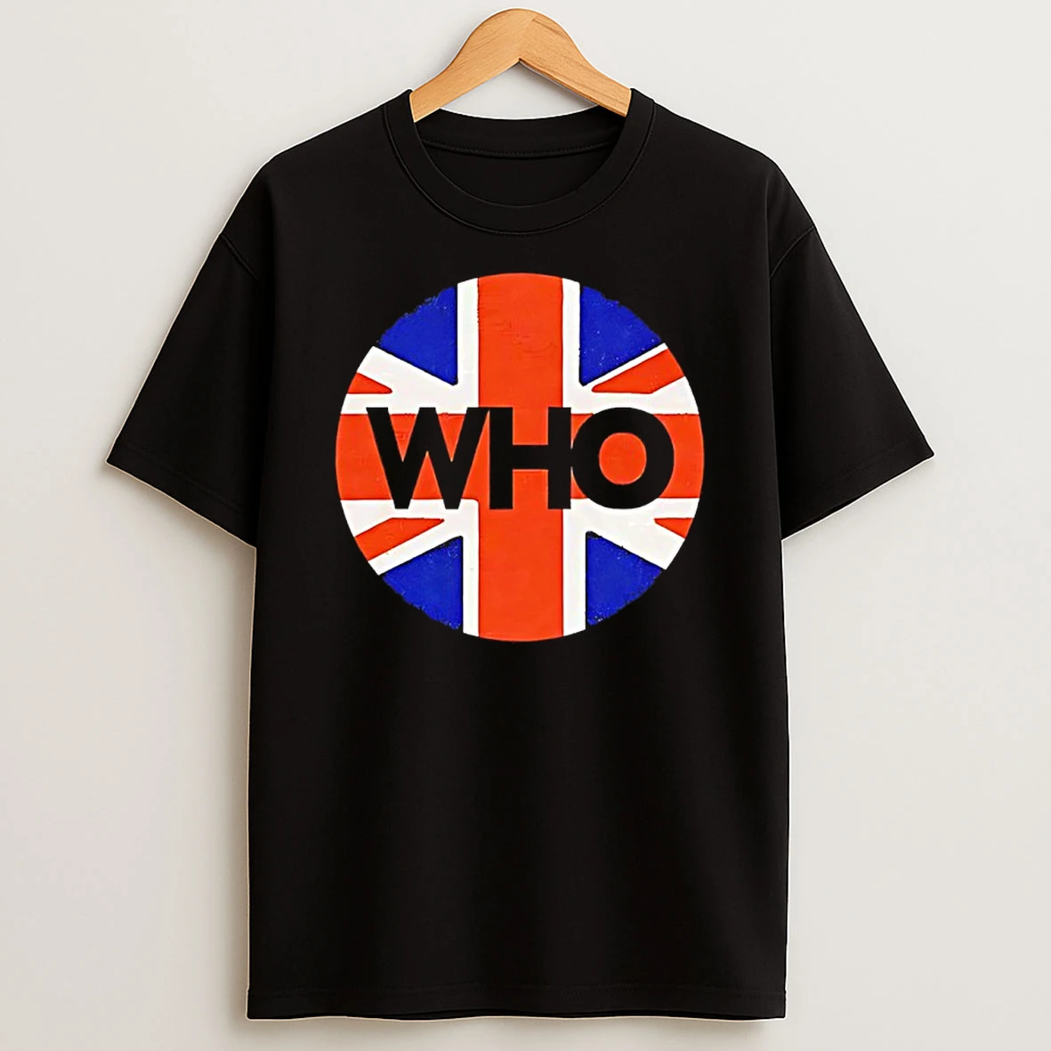 The Who Union Jack British Flag Logo Shirts