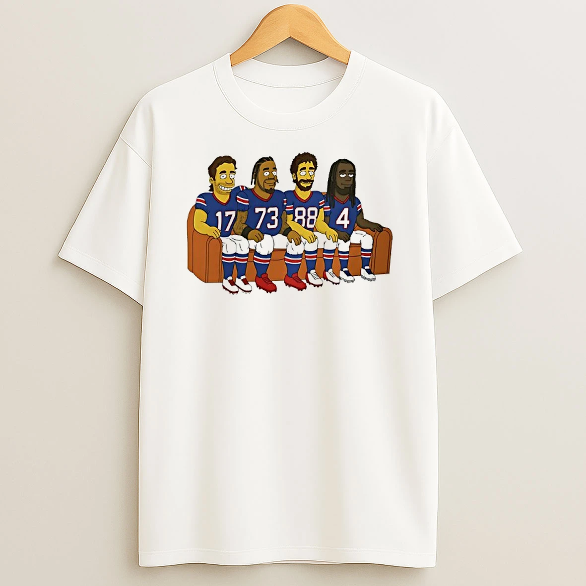 The Williams Buffalo Bills X The Simpsons Shirts