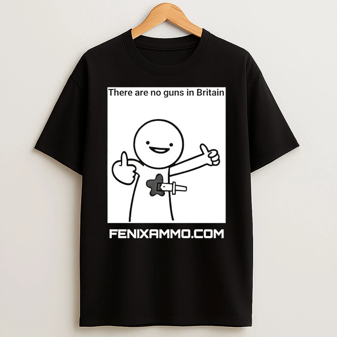 There Are No Guns In Britain Sketch Meme Woman Shirts