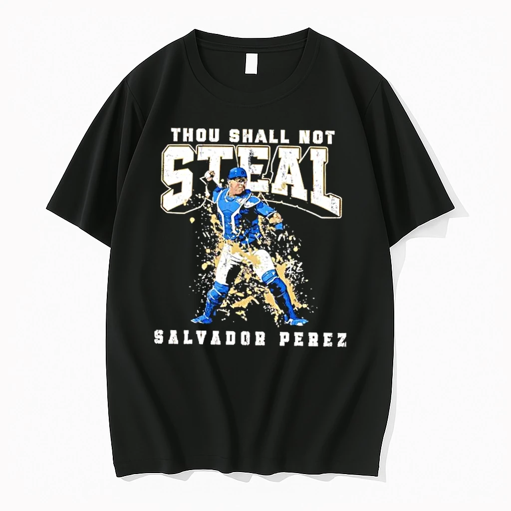 Thou Shall Not Steal Salvador Perez Kansas City Catcher Shirts
